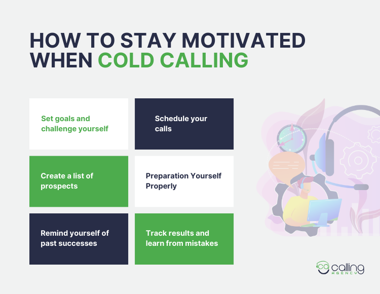 How to stay motivated when cold calling
