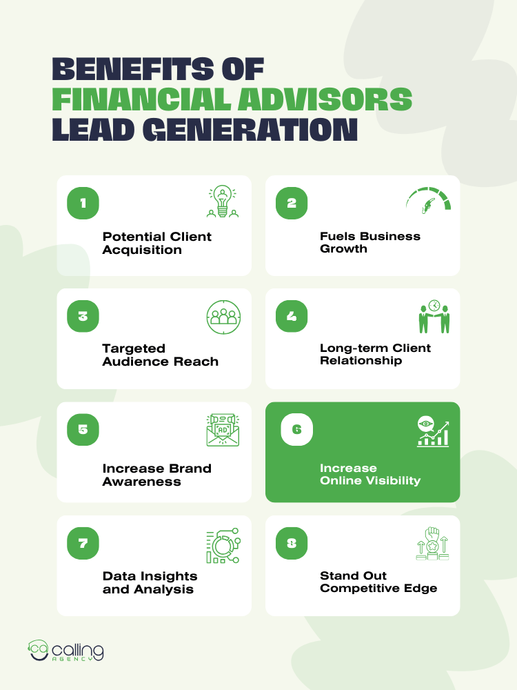 Benefits of Financial Advisors Lead Generation
