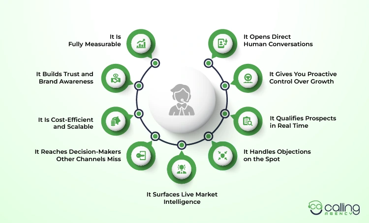 What Are the Main Benefits of Cold Calling
