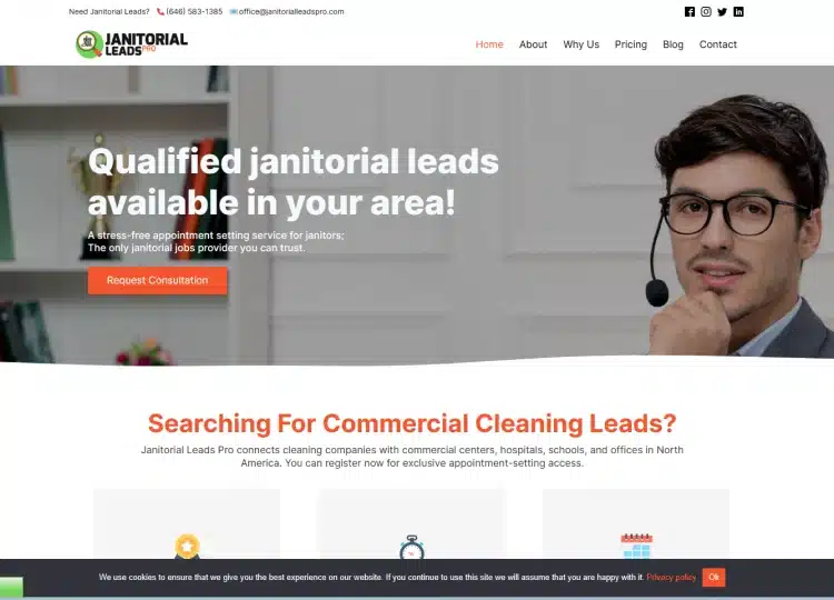 Janitorial Leads Pro