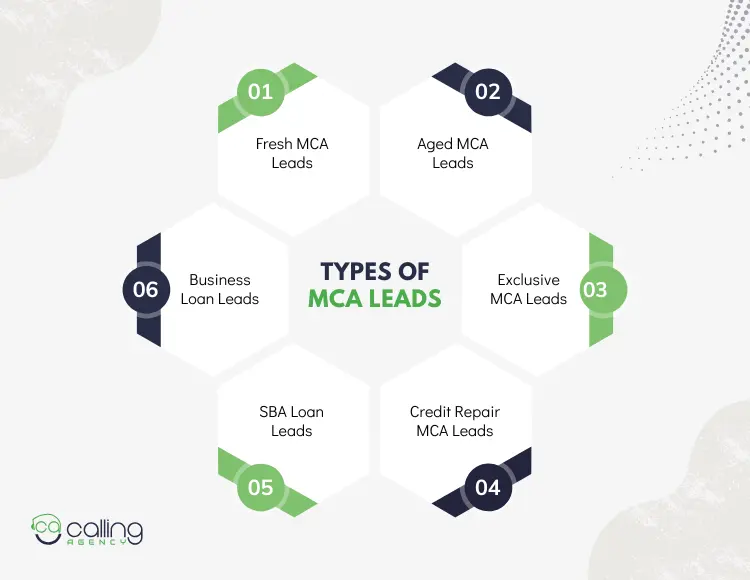 Types of MCA Leads