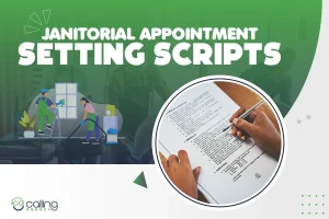 janitorial appointment setting scripts