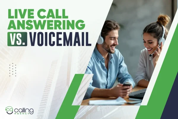 What are the diference between live call answering vs. voicemail