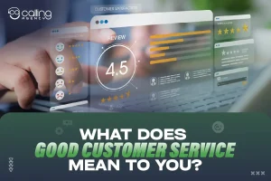 what does good customer service