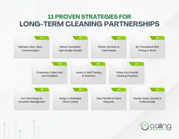 11 Proven Strategies for Long-Term Cleaning Partnerships