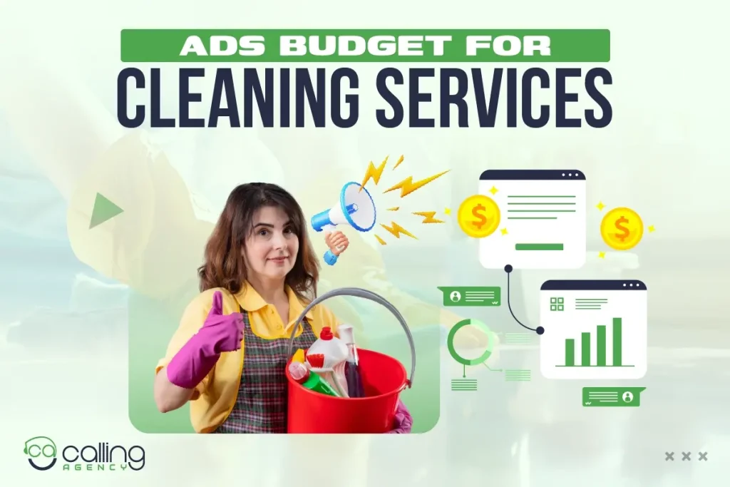 Ads budget for cleaning services