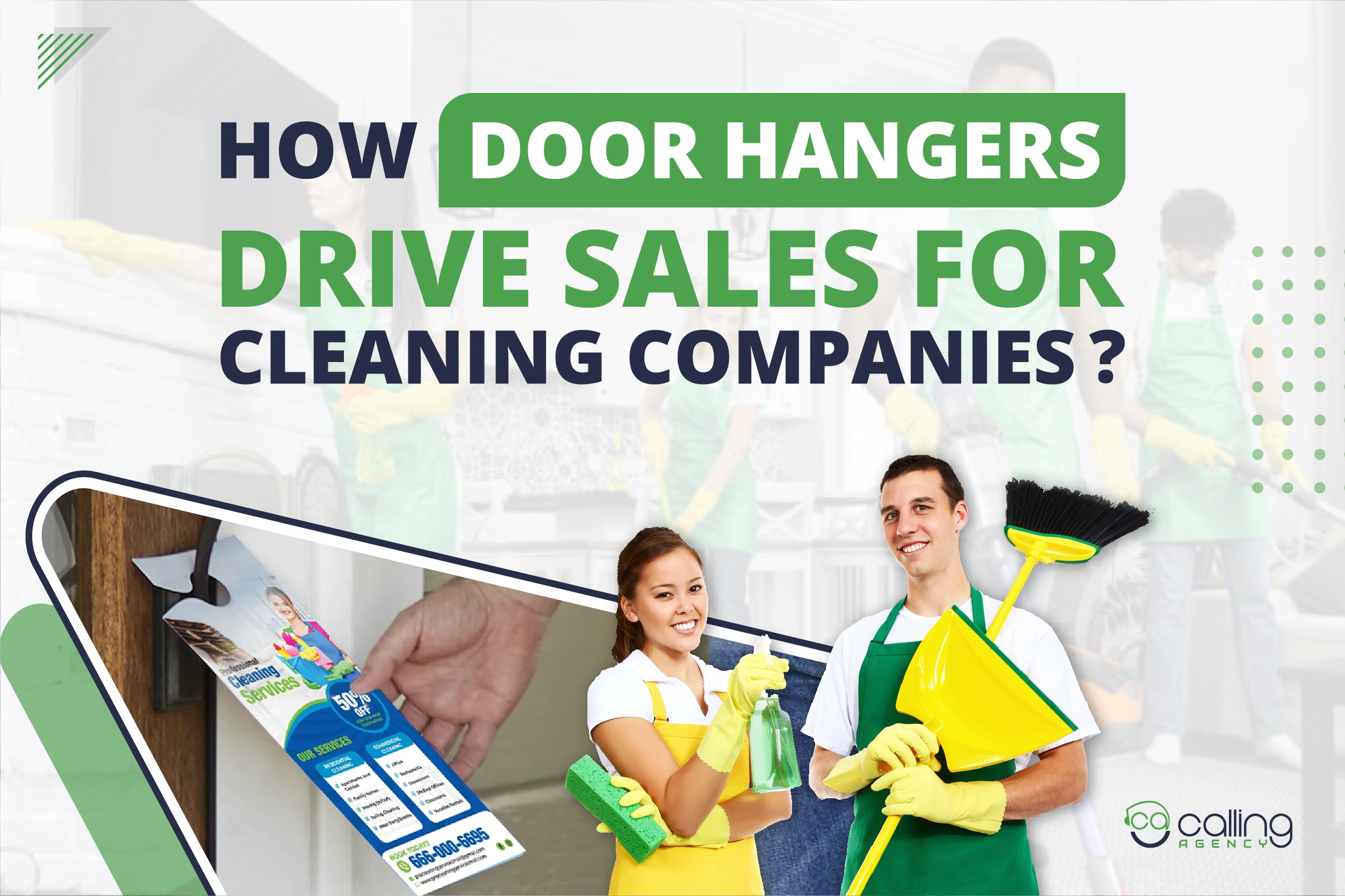 How Door Hangers Drive Sales for Cleaning Companies Quickly