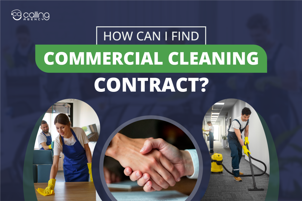 How can I find commercial cleaning contract