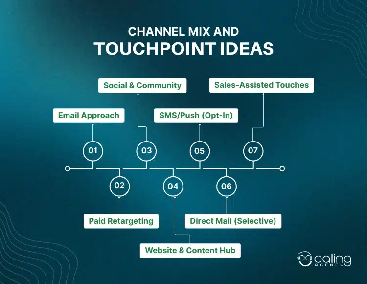 Channel Mix And Touchpoint Ideas