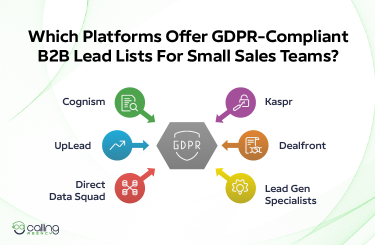 Which Platforms Offer GDPR-Compliant B2B Lead Lists For Small Sales Teams