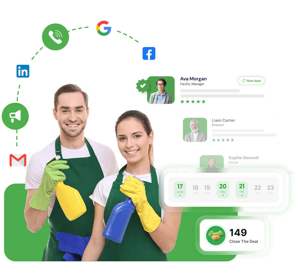 Commercial Cleaning leads