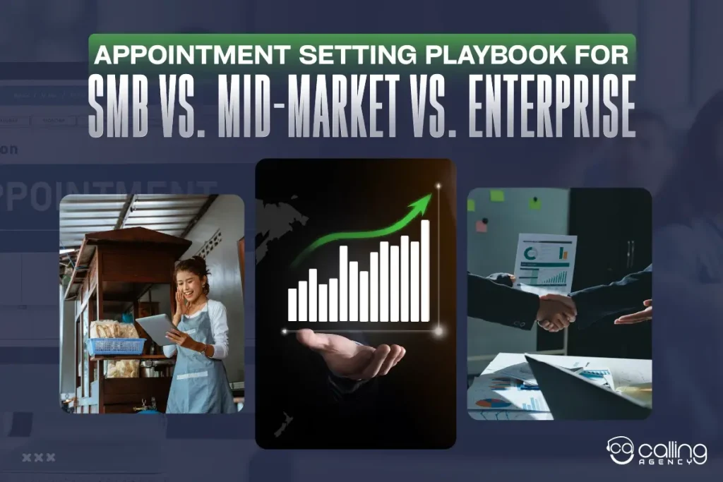 The Ultimate Appointment Setting Playbook for SMB vs. Mid-Market vs. Enterprise