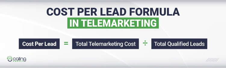 Cost Per Lead Formula in Telemarketing