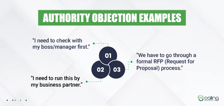 Authority Objection Examples