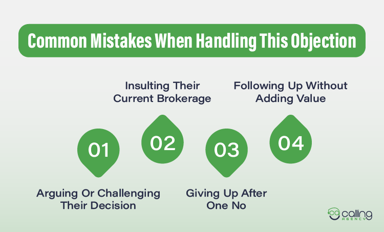 Common Mistakes When Handling This Objection