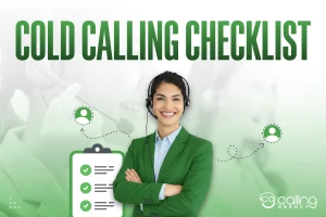 cold calling checklist