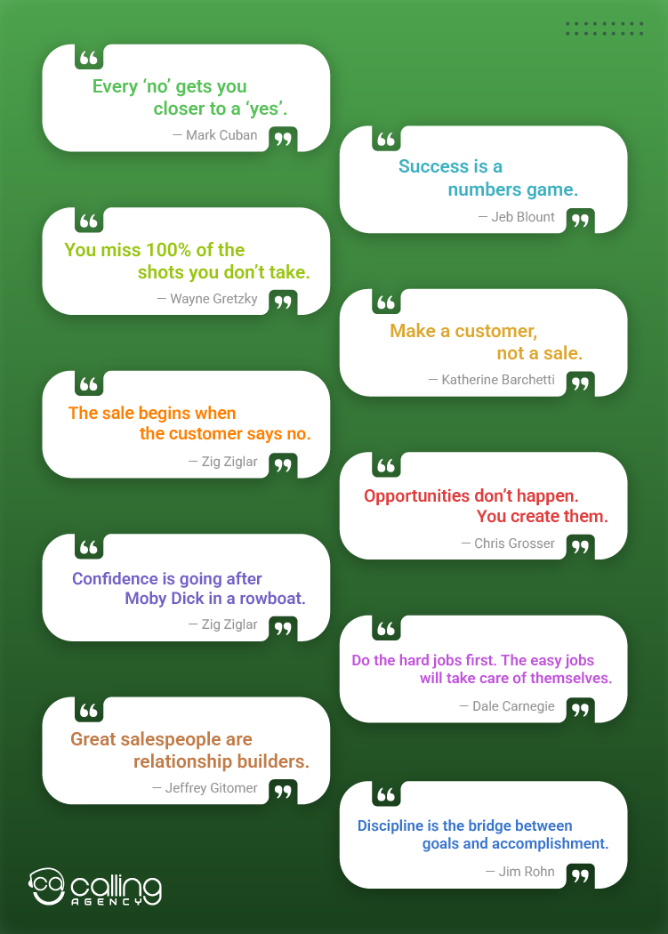 Best Cold Calling Quotes and What They Teach