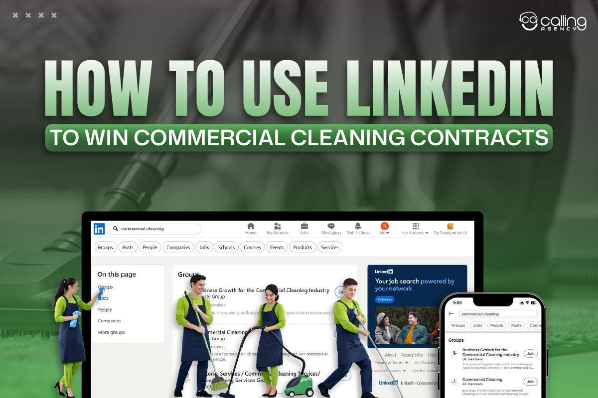 How To Use Linkedin To Win Commercial Cleaning Contracts