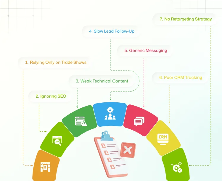 Common Manufacturing Lead Generation Mistakes
