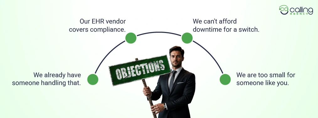 Objections to Expect When Pitching Healthcare Practices