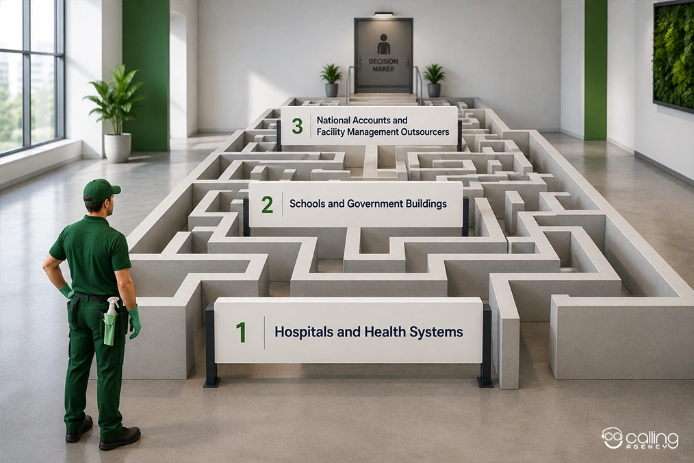 3 Places of Cleaning Contract Decision Maker Map Gets Complicated