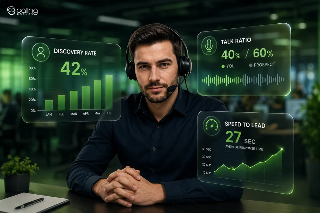 B2B Sales Call Statistics 2026 Discovery, Talk Ratios and Speed to Lead