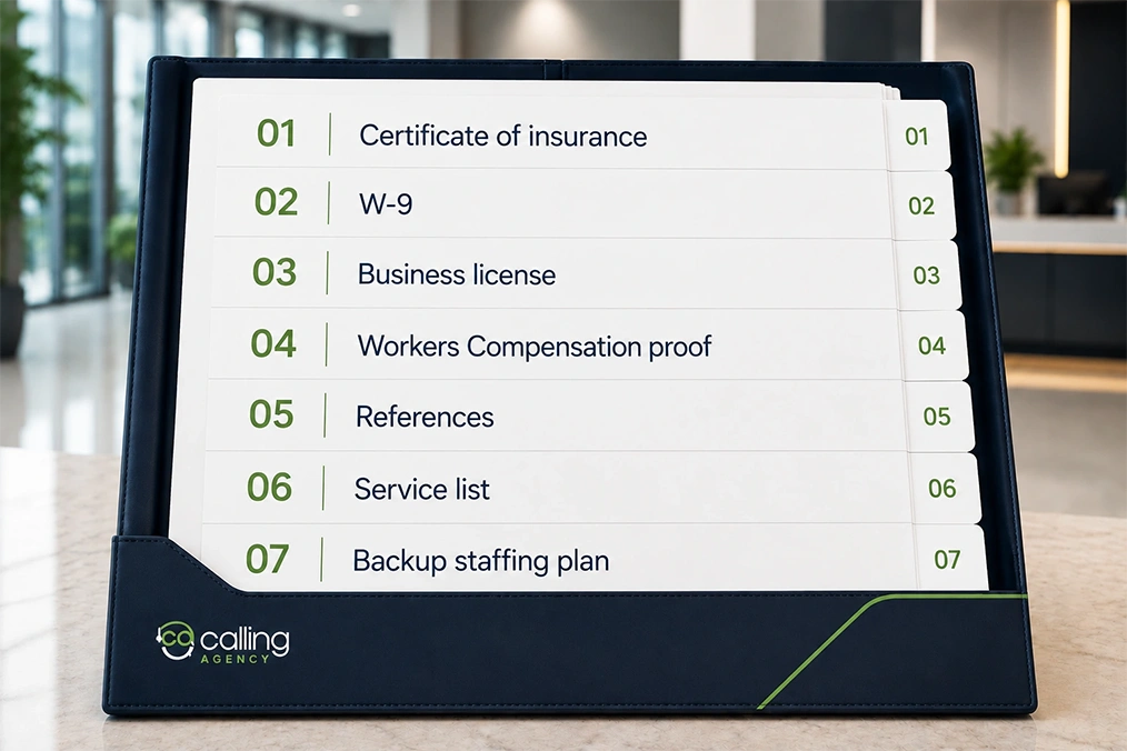 Documents To Keep In Your Vendor Packet