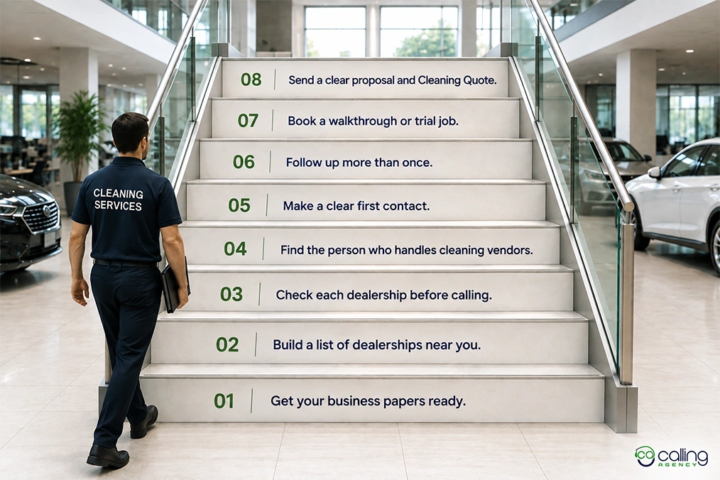 How To Get Car Dealership Cleaning Contracts 8 Steps