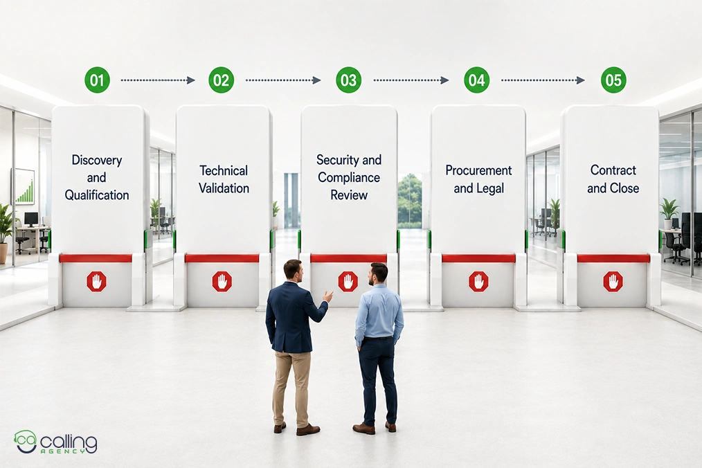IT Sales Cycle Five Phases Where Deals Stall