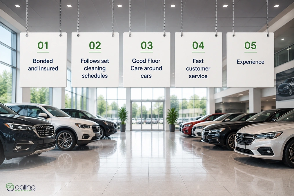 What Car Dealerships Look For In A Cleaning Vendor