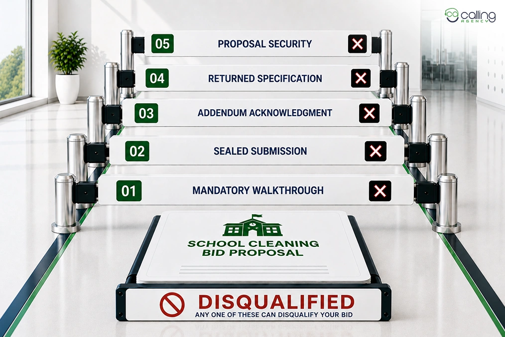 What Disqualifies a School Cleaning Bid