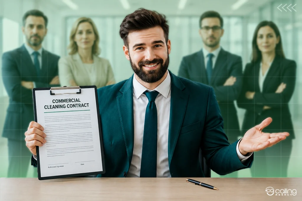 Who Actually Signs the Cleaning Contract