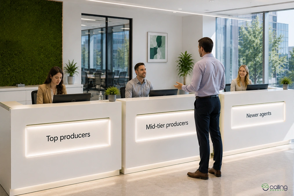 Recruit Real Estate Agents Calendar Changes by Producer Tier