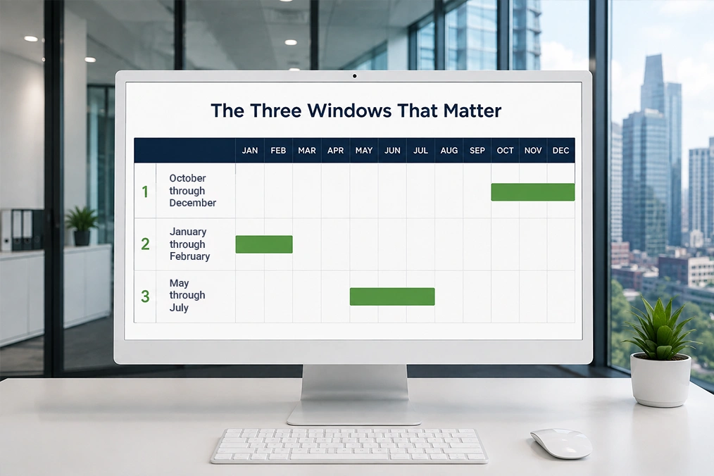 Three Windows That Matter for Recruit Real Estate Agents
