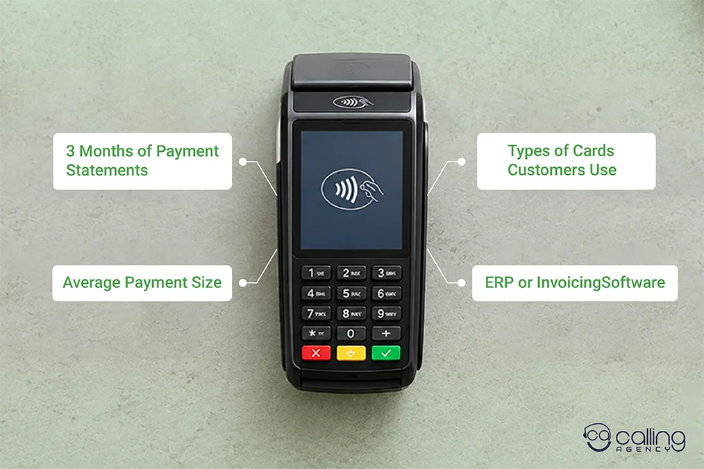 What to Collect Before Run The Numbers for Selling Merchant Services