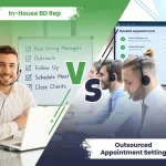 In-House BD Rep vs Outsourced Appointment Setting for Staffing Agencies